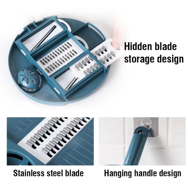 Vegetable Cutter | Salad Utensils Chopper Carrot Potato Manual Shredder