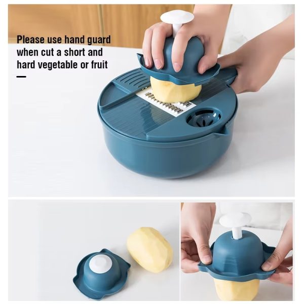 Vegetable Cutter | Salad Utensils Chopper Carrot Potato Manual Shredder