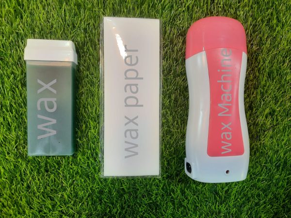 3 In 1 Depilatory Hair Removal Roll Wax Heater Facial Body Hair Remover Epilator Wax Heating Machine With Waxing Strips Paper (random Flavours)