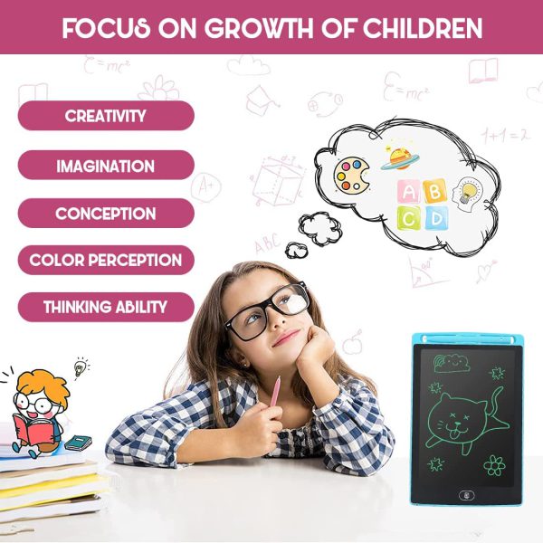 Lcd Tablet For Kids (random Color )