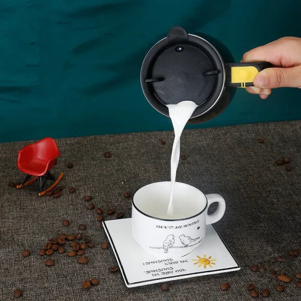 Auto Magnetic Mug 400ml Coffee Milk Mix Cups 304 Stainless Steel ( Battery Operated