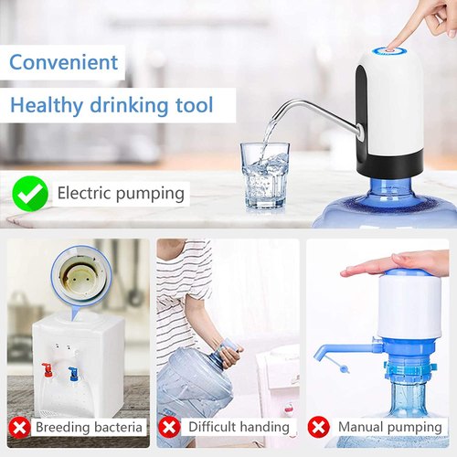 Automatic Water Dispenser Water Pump Wireless Electric Water Pump Auto Suction Pump (random Color