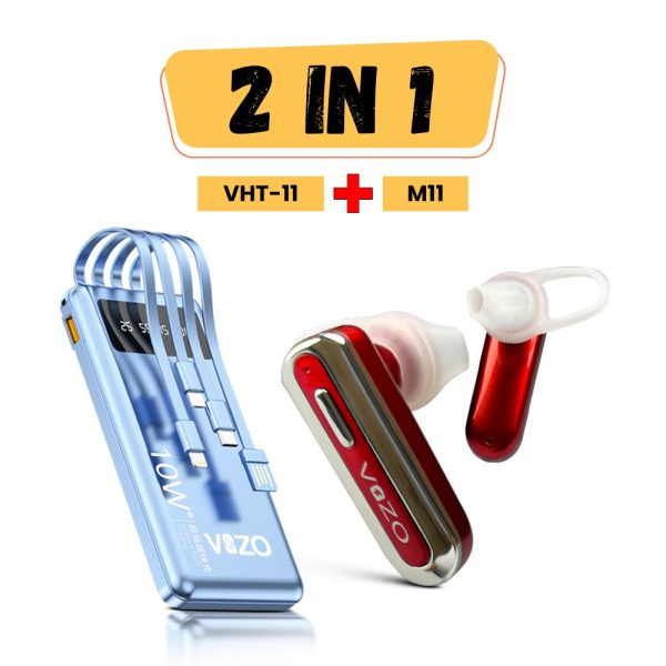 Bundle 12 / Vht 11 Power Bank + M11 Bluetootth 1 Vizo Vht-11 Fast Powerbank