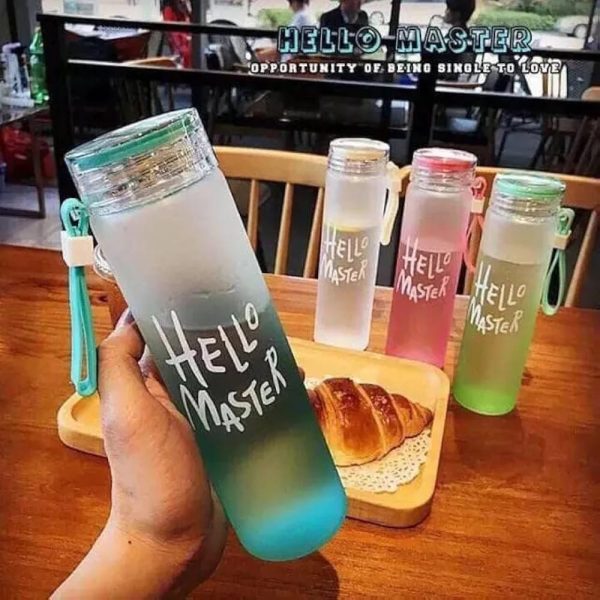A9 Mini Camera & Frosted Glass Water Bottle