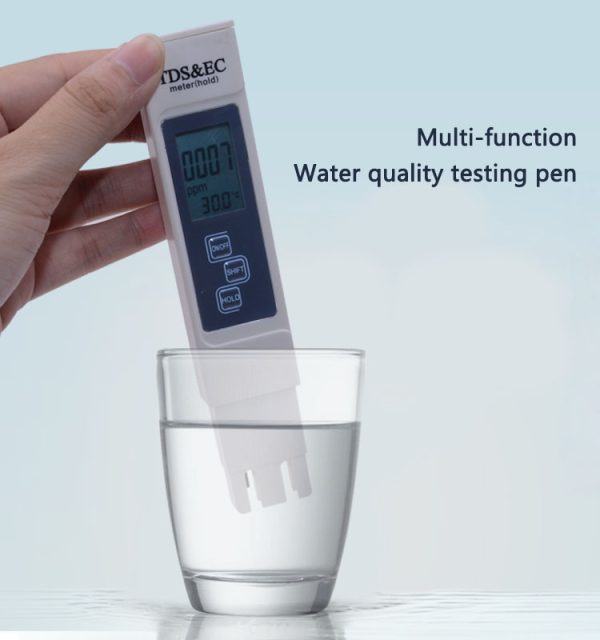 Meter Digital Lcd Pen Tester | Water Quality Monitor Purity Measure Tool