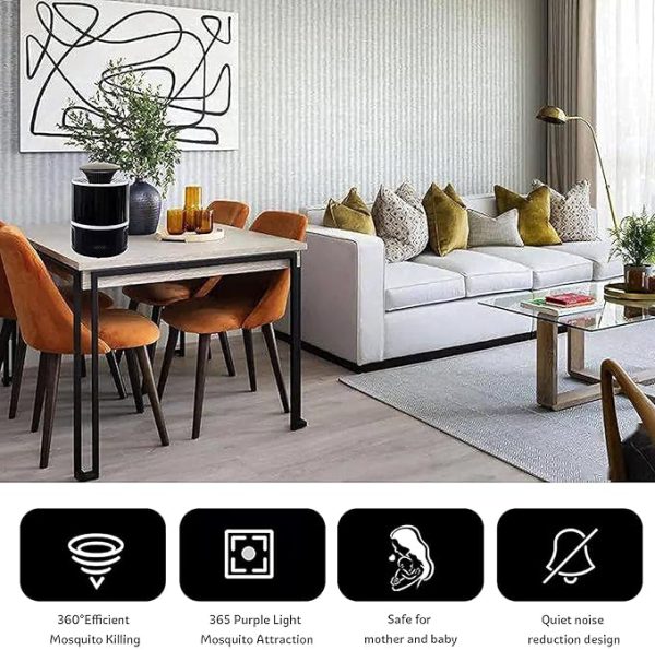 Electric Mosquito Trap Blue Light | Mosquito Killer Lamp Large Size ( Random Color) ₨1,521