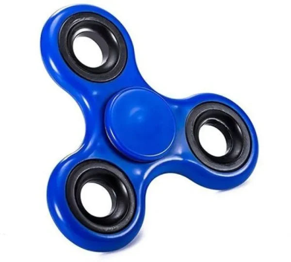 Fidget Spinner Stress Reducer Toy Metal Barring Multi Color.