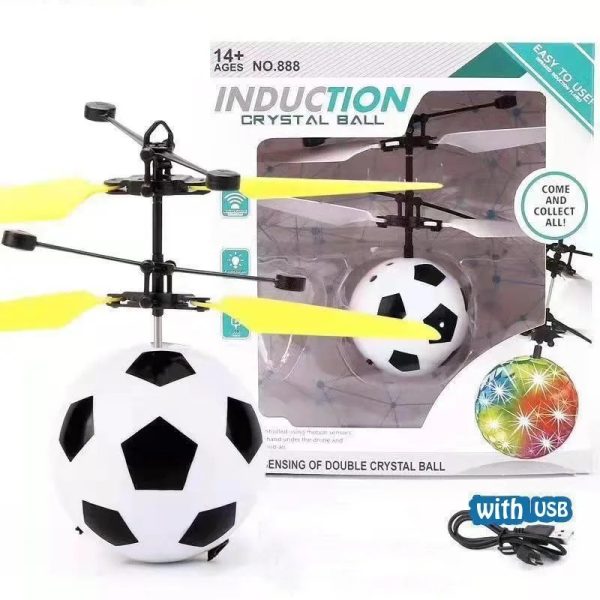 Flying Toy For Kids Adults Built-in Led Light
