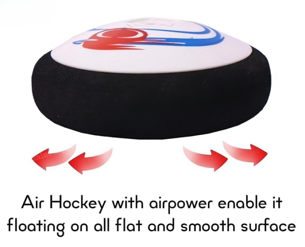 Ice Hockey Air Power (battery Operated) For Kids With Air Cushion 2 Player Game
