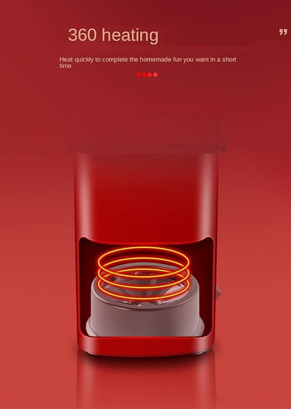 New Popcorn Made By Hot Air Home Mini Retro Popcorn Maker Machine | 3 Minutes Fast Healthy And Fat-free Popcorn Popper, 98% Popping Rate For Home, Party, Cinema Kids, Friends
