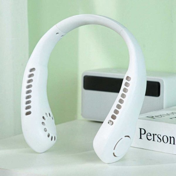Portable Hanging Neck Fan | Bladeless Neck Fan Artic Breeze Company High Quality With 3 Modes Usb Charging (random Color)