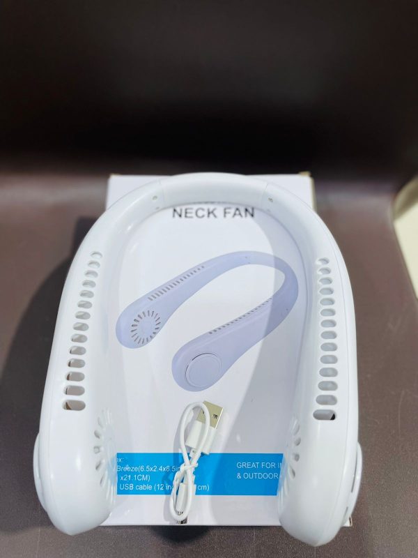 Portable Hanging Neck Fan | Bladeless Neck Fan Artic Breeze Company High Quality With 3 Modes Usb Charging (random Color)