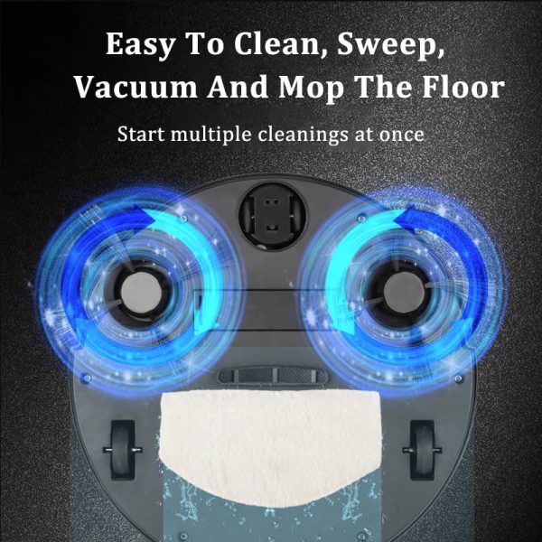 Mini Wireless Smart Sweeping Robot Mopping 3 In1 Rechargeable Cleaning Machine Vacuum Cleaner For Home Office Robot (random Colors)