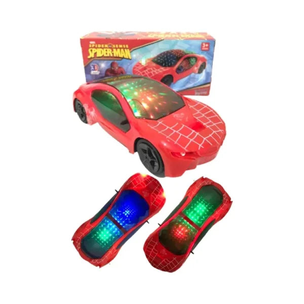 Spider Man Car With Music And Led Light
