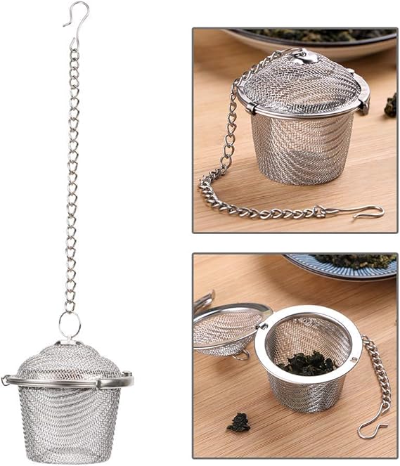 Stainless Steel Tea Ball , Tea Spices Infuser Filter