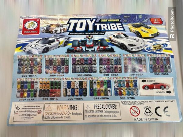 Toy Tribe F1 – 12 Pcs Car Set Pull Back Race Cars For Kids (random Design & Color)