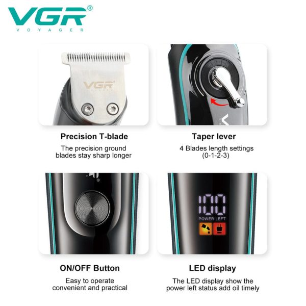 Vgr Precision T-blade Trimmer – V-075