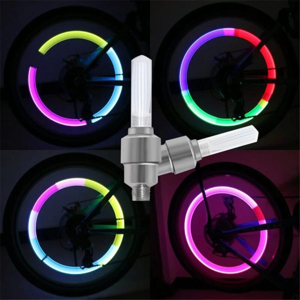 Wheel Light Multicolor For Car/bike/bicycle With Bettery Cells