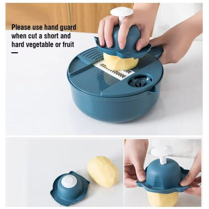 Vegetable Cutter | Salad Utensils Chopper Carrot Potato Manual Shredder