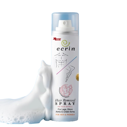 NEW Ecrin Hair Removal Foaming Spray - Advance Formula with Refreshing Fragrance (200ml) - Hair Removal Spray - Beauty