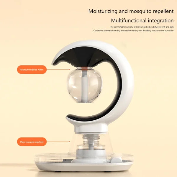 Humidification Mosquito Repellent Lamp | Smart Electric Mosquito Killer Lamp With Self Drainage | Mosquito Humidifier Evaporative | Humidifier Home Night Lamp (random Color )