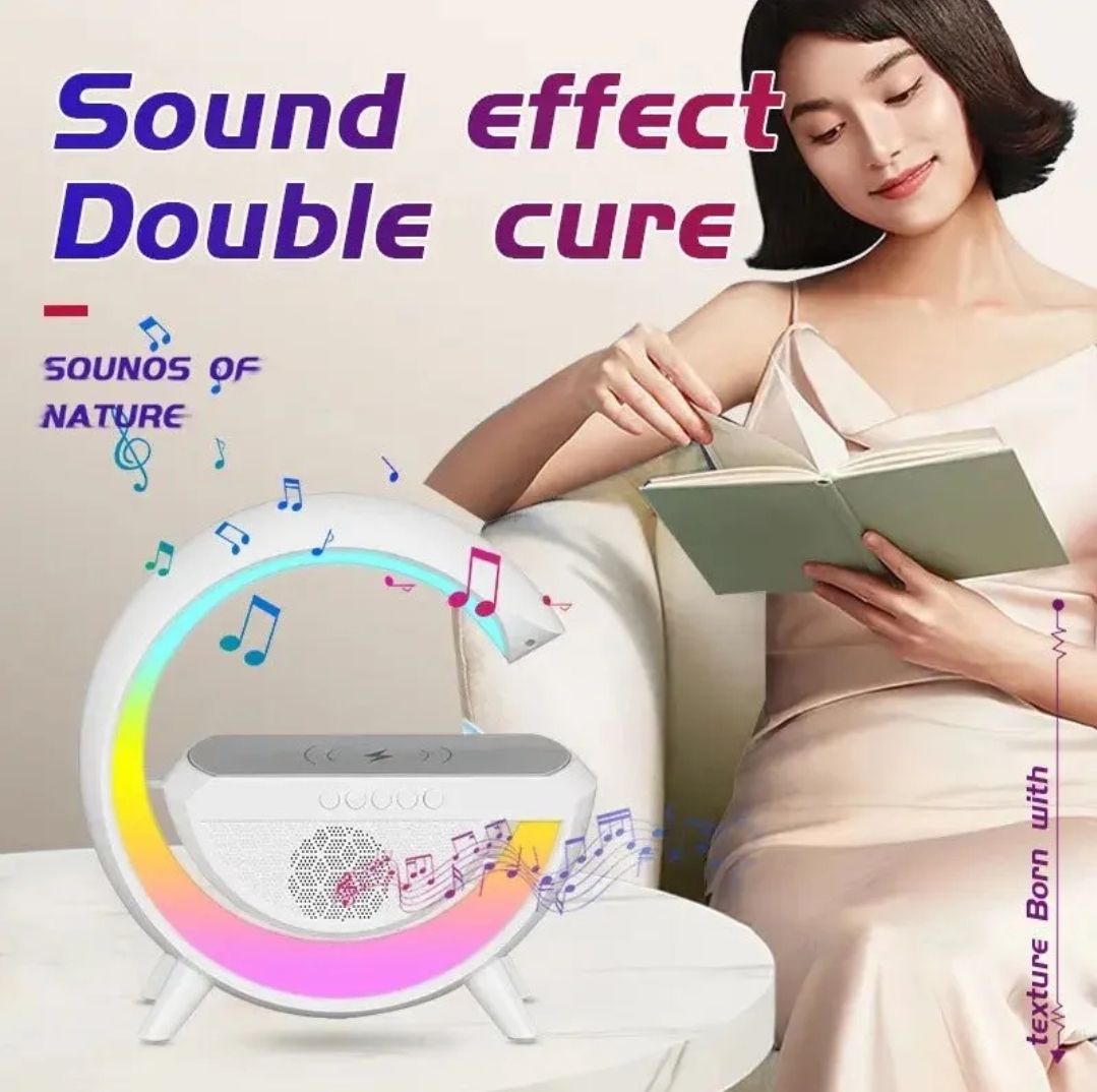 Bt-2301 G Lamp, Multifunctional Wireless Lamp, G Led Table Stand, Home Office Study Bedside Decor Lamp