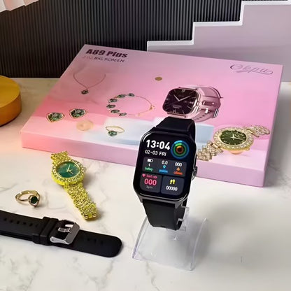 A89 Plus Smartwatch 2.02 Big Screen (random Color)