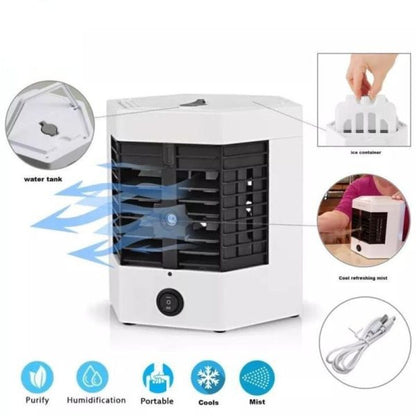 Arctic Cooler Ultra Pro Ultra Portable Home Air Cooler | Portable Personal Air Conditioner, Mini Usb 3 In 1 Air Cooler (usb Operated)