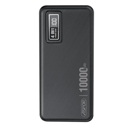 A300 Power Bank Original 10000mah Li-polymer Battery 4 In1 Power Bank Black
