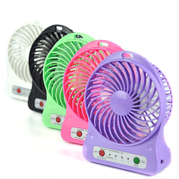 Deal 2 Hanging Neck Fan +mini Usb Fan (random Color)