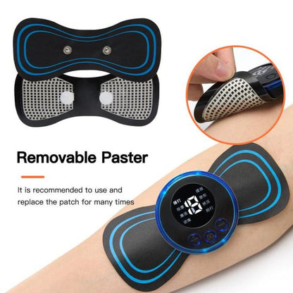 Single Ems Butterfly Portable Mini Body ,neck Massager. Rechargeable