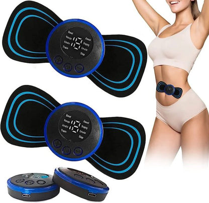 Single Ems Butterfly Portable Mini Body ,neck Massager. Rechargeable