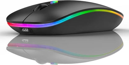 Hp W10 Wireless Rgb Bluetooth, Wireless, Rechargeable Slim Mouse
