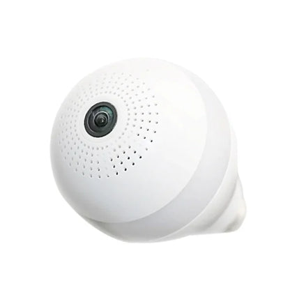 Ip Wireless Panoramic Light Bulb Camera 1080p Hd 2mp With V380 Pro App