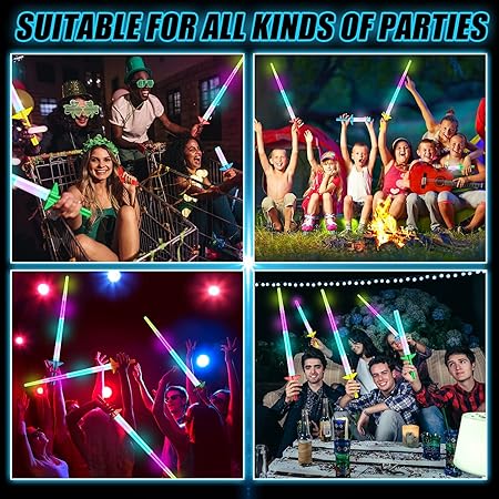 Light Sword Extendable Retractable Light Up Sword Toy For Kids – 24inch (random Color)