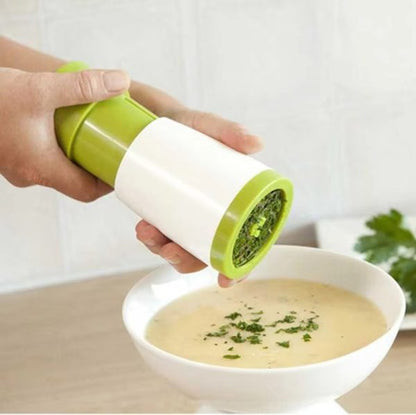 Herb & Herb Mill Chopper Herb Grinder Spice Mill Parsley Shredder Chopper Fruit Vegetable Cutter New Creative Cooking Tools(random Color)