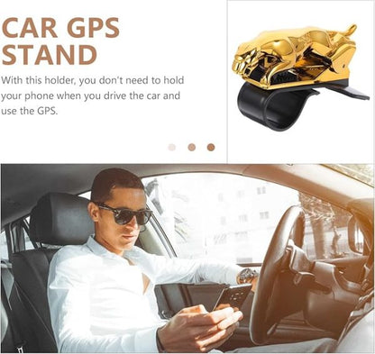Mobile Leopard Shape Holder | Jaguar Hud Dashboard Holder Car Phone Holder | Phone Mount Stand Bracket For Luxurious Cars (random Color)