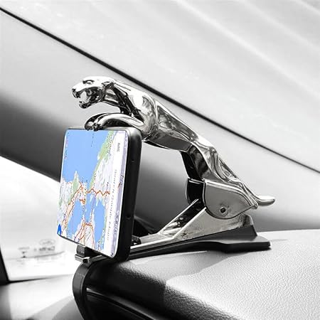 Mobile Mate Leopard Holder | Jaguar Hud Car Phone Holder | Phone Mount Stand Bracket For Luxurious Cars(random Color)