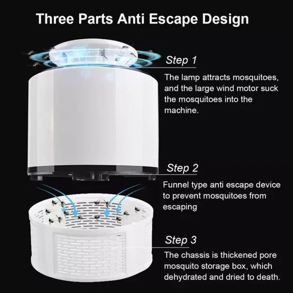 Electronic Led Mosquito And Insect Killer Electric Mosquito Killer Device Trap Machine(random Color)