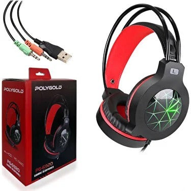 Led Gaming Headset With Microphone | Computer Head Phone Pg-6920