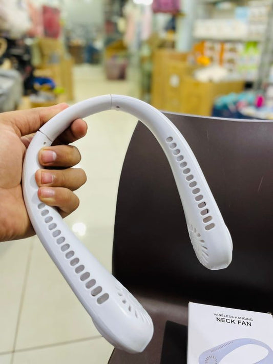 Portable Hanging Neck Fan | Bladeless Neck Fan Artic Breeze Company High Quality With 3 Modes Usb Charging (random Color)