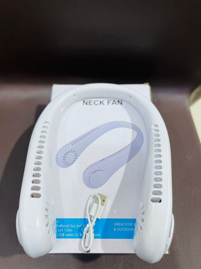 Portable Hanging Neck Fan | Bladeless Neck Fan Artic Breeze Company High Quality With 3 Modes Usb Charging (random Color)