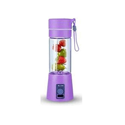 Portable Mini Juicer Blender | Outdoor Juicing Cup (380ml) – Rechargeable (random Color)