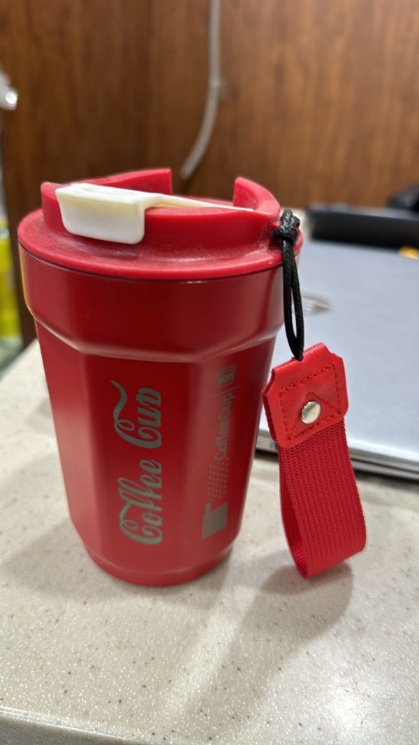 Stainless Steel Thermos Flask Coffee Mugs Hot/ice Coffee,tea, (random Color)