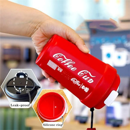 Stainless Steel Thermos Flask Coffee Mugs Hot/ice Coffee,tea, (random Color)