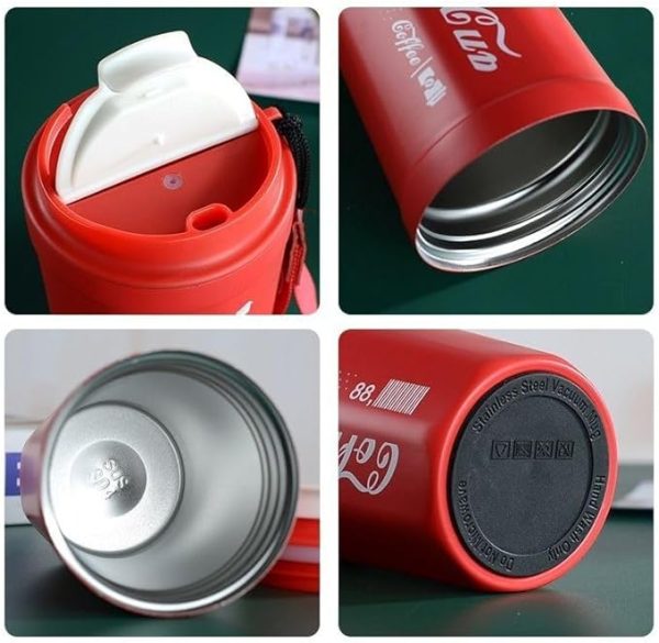 Stainless Steel Thermos Flask Coffee Mugs Hot/ice Coffee,tea, (random Color)