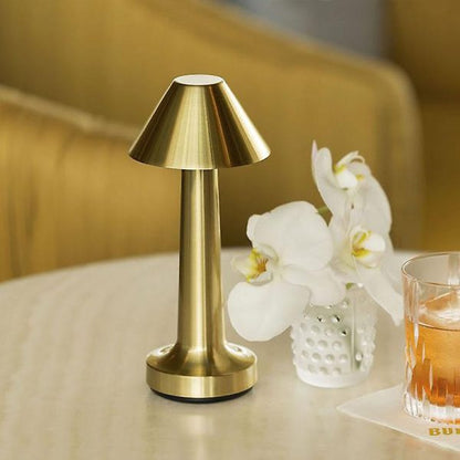 Usb Charging Table Lamp Retro Simple Creative Desktop Night (random Color)