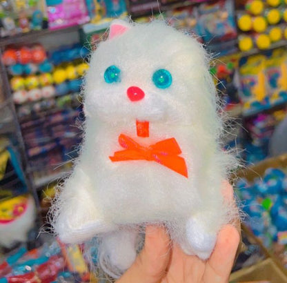 Walking And Barking Cute Dog Toy – Light In Tail (cell Operated)