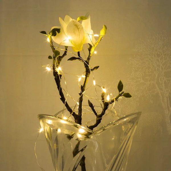 Wine Bottle Lights With Cork Led String Light | Copper Wire Fairy Garland Lights | Christmas Holiday Party Wedding Decoration (20 Led’s)